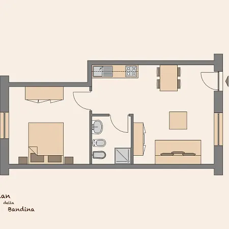 Pian Della Bandina Apartament Città della Pieve